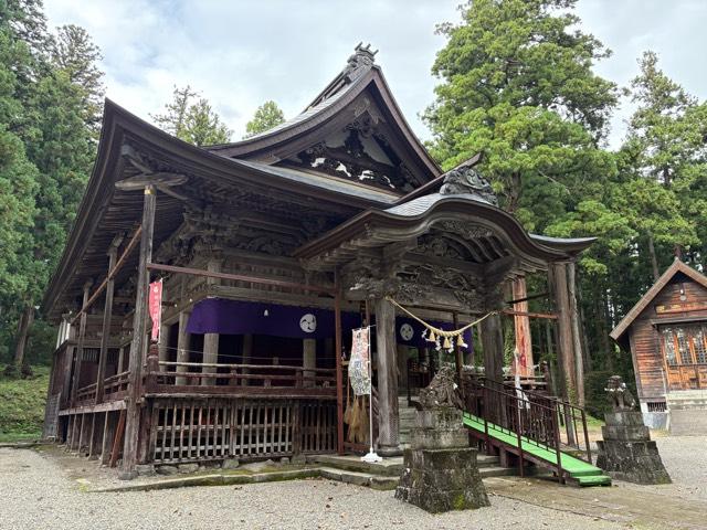 関山神社の参拝記録1
