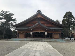 富山縣護國神社の参拝記録(神祇伯さん)