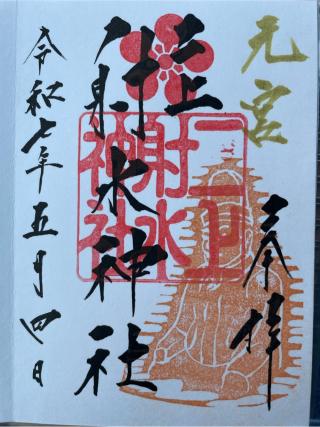 二上射水神社の参拝記録(Plutoさん)