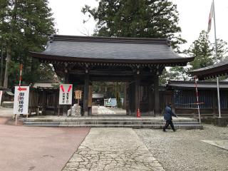 雄山神社(前立社壇)の参拝記録(神祇伯さん)