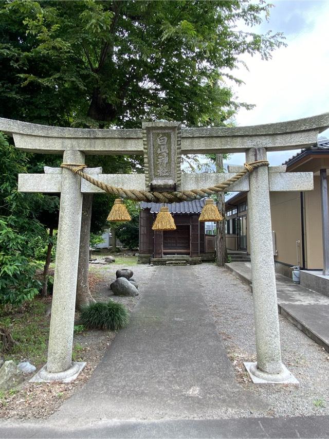 白山神社の参拝記録(かずひろさん)