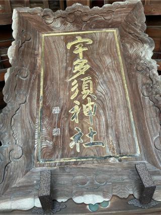 宇多須神社の参拝記録(こうさん)