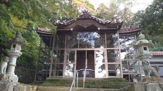 潮津神社の参拝記録(あひるさん)