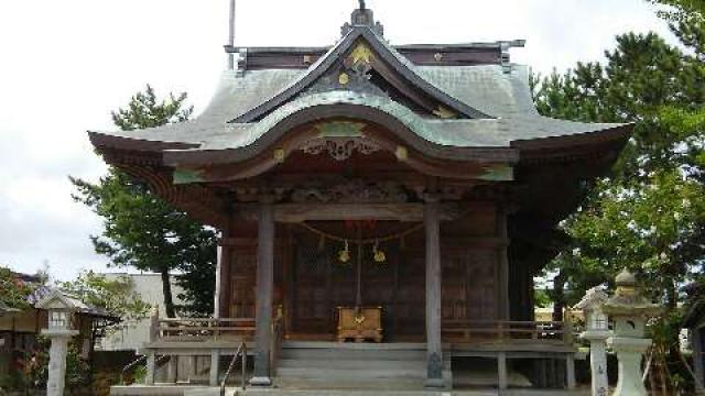 千里浜神社の参拝記録(まゆちんさん)