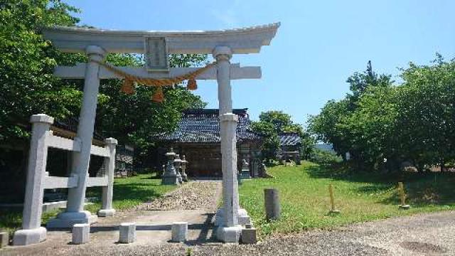 石川県輪島市門前町皆月ソ-103 皆月日吉神社の写真1