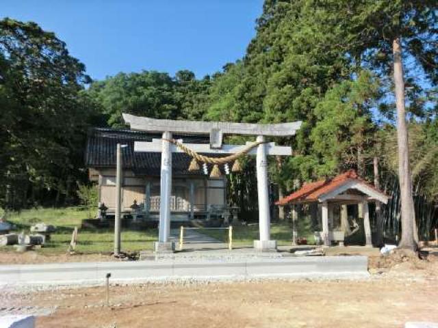 鹿波白山神社の参拝記録(わくたまくんさん)