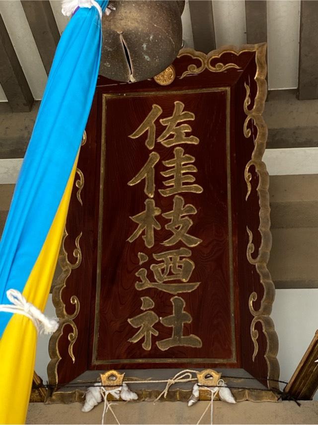 佐佳枝廼社の参拝記録9