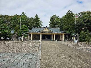 福井県護国神社の参拝記録(ラミミさん)
