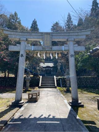 明神社の参拝記録(二代目無宿さん)