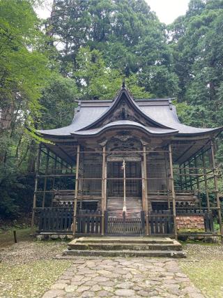 平泉寺白山神社（本社）の参拝記録(なるさん)