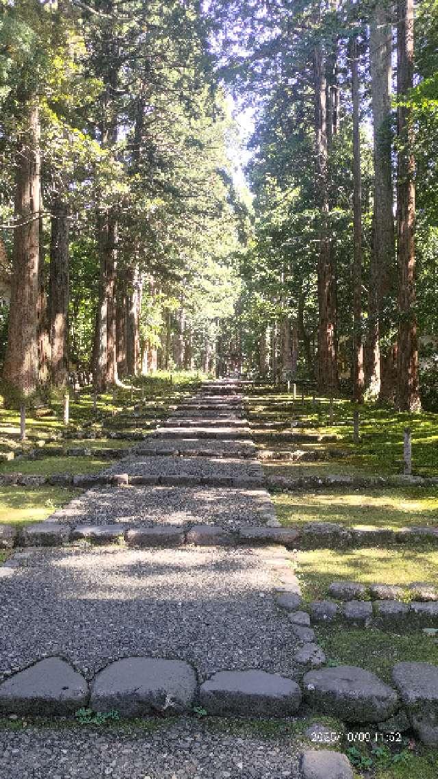 平泉寺白山神社の参拝記録8