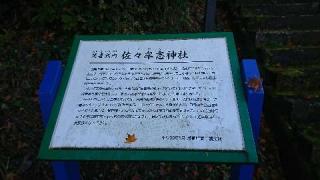 佐々牟志神社の参拝記録(あひるさん)