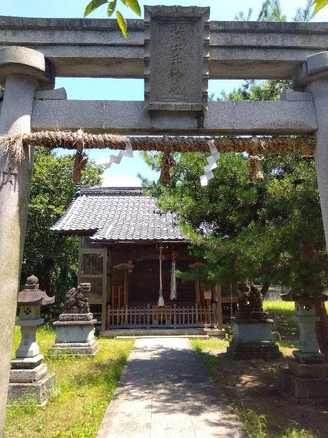 枚井手神社の参拝記録1