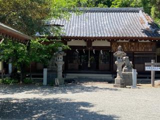 山梨岡神社の参拝記録(チョコバナナさん)