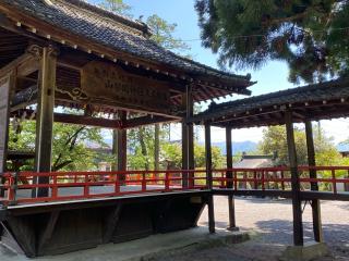 山梨岡神社の参拝記録(チョコバナナさん)