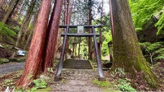 大嶽山那賀都神社の参拝記録(金猿さん)