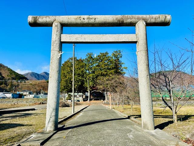 山梨県南アルプス市飯野新田514 神明神社の写真1