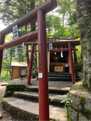 新屋山神社 奥宮の参拝記録(りんさん)