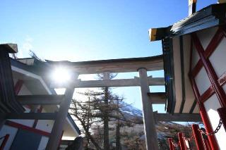 冨士山小御嶽神社の参拝記録(にゃすさん)