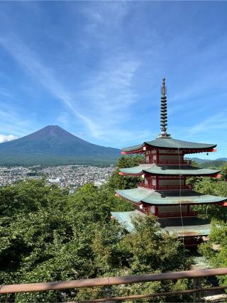 新倉富士浅間神社の参拝記録(ヒデさん)