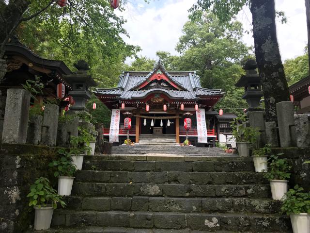 山中諏訪神社の参拝記録(じゃすてぃさん)