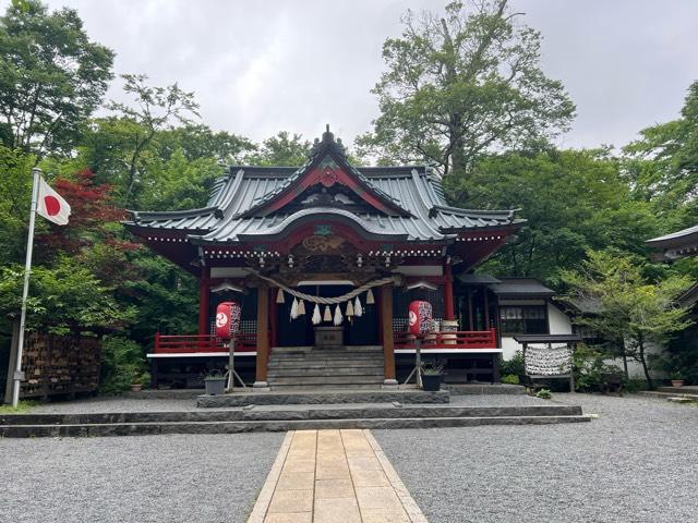 山中諏訪神社の参拝記録10