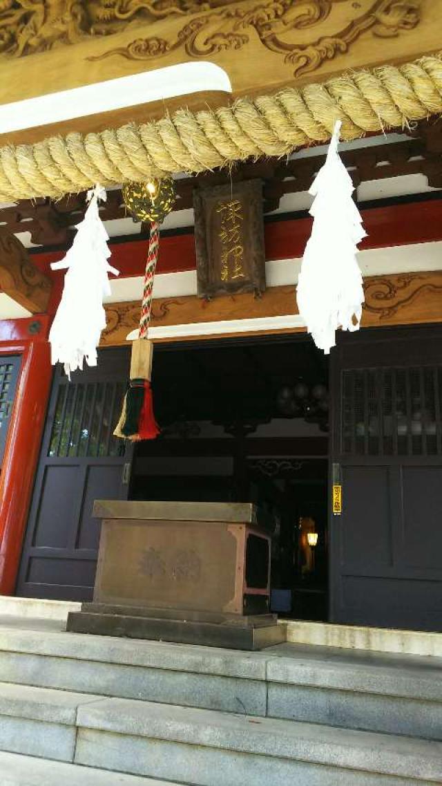 山中諏訪神社の参拝記録(niyaさん)