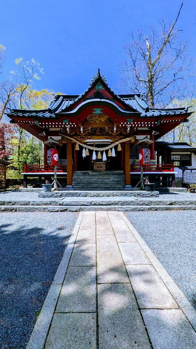 山中諏訪神社の参拝記録8