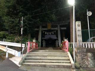 白山神社の参拝記録(笹だんごさん)