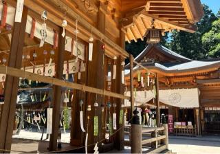 穂高神社の参拝記録(竜胆の花さん)