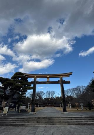 長野縣護國神社の参拝記録(竜胆の花さん)