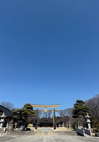 長野縣護國神社の参拝記録(竜胆の花さん)