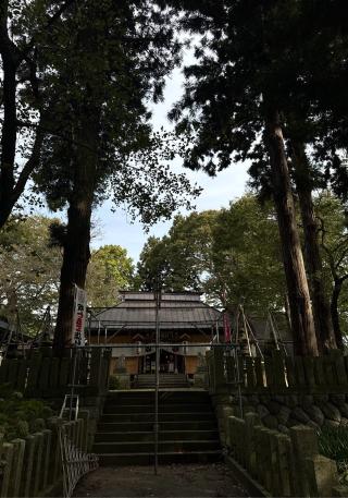 飯笠山神社の参拝記録(竜胆の花さん)