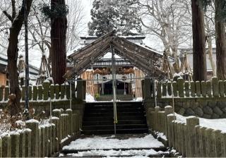 飯笠山神社の参拝記録(竜胆の花さん)
