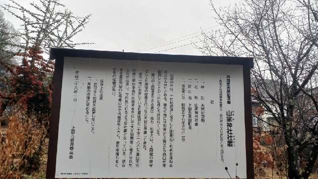 長野県上田市真田町長4473-2 山家神社の写真10