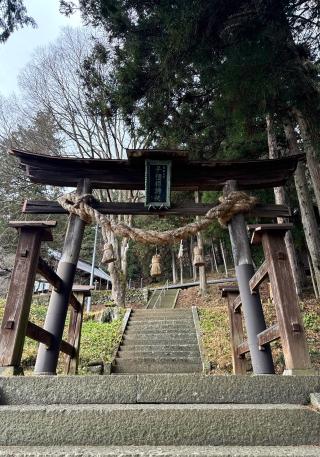 子檀嶺神社の参拝記録(竜胆の花さん)