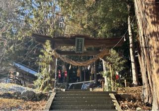 子檀嶺神社の参拝記録(竜胆の花さん)