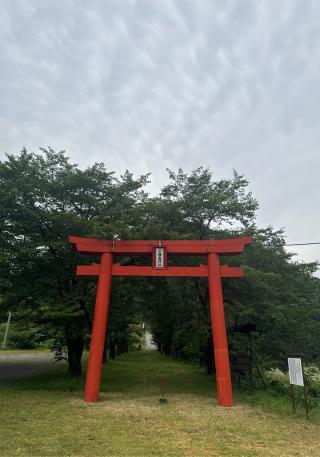 子檀嶺神社の参拝記録(竜胆の花さん)