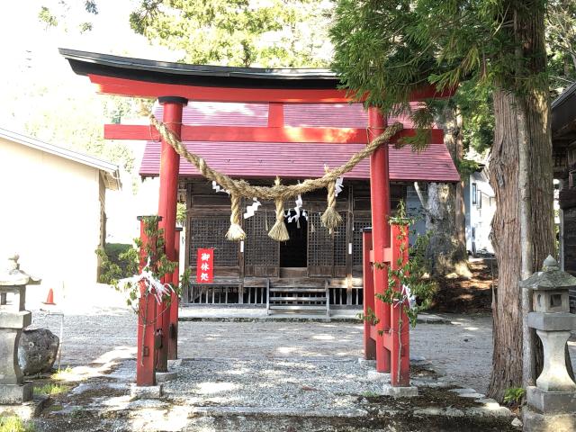 長野県大町市平字宮ノ前19722 水神社の写真1