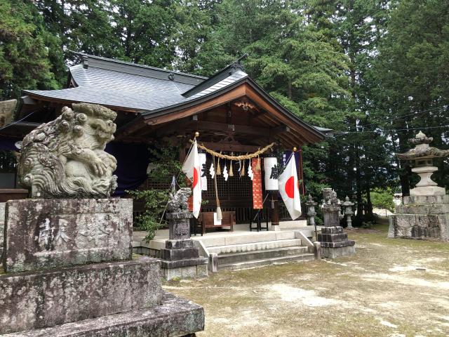 長野県大町市常盤163 八王子神社の写真1