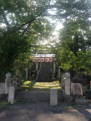 岡田神社の参拝記録(ひでひでさん)