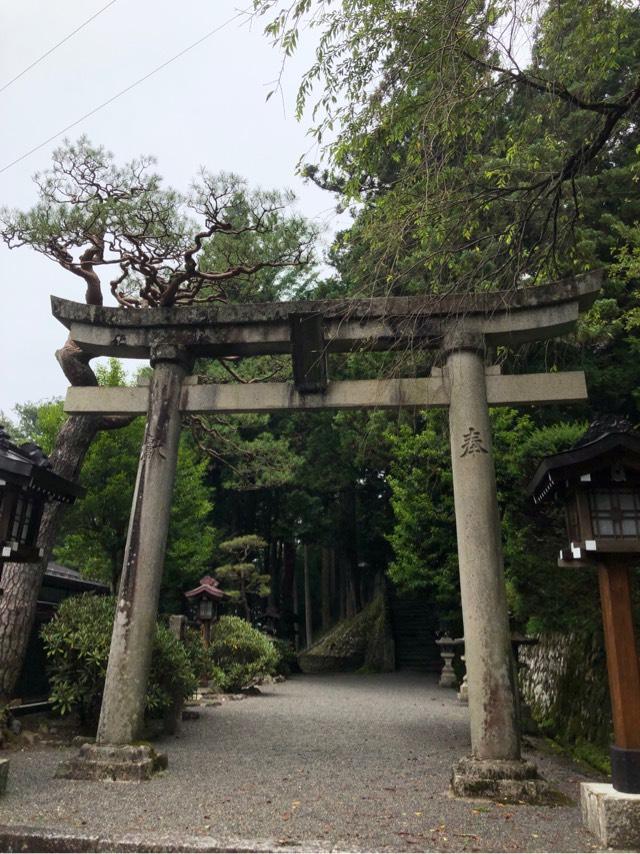 長野県木曽郡木祖村大字薮原499-1 薮原神社の写真1