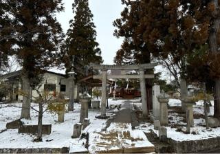 稲田神社の参拝記録(竜胆の花さん)