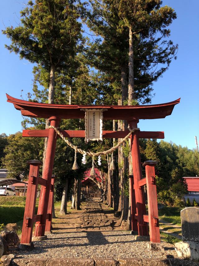 長野県長野市信州新町大字水内斉宮3154 健御名方命冨命彦神別神社の写真1