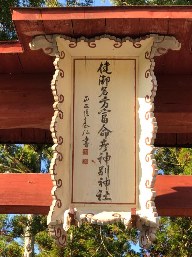 長野県長野市信州新町大字水内斉宮3154 健御名方命冨命彦神別神社の写真3