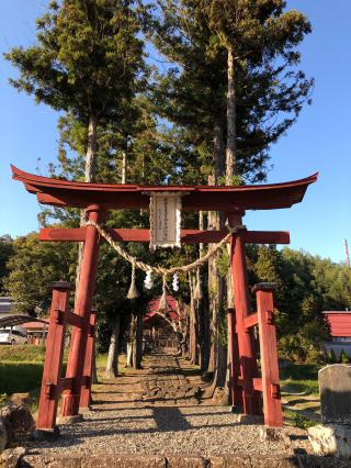 健御名方命冨命彦神別神社の参拝記録(ひでひでさん)