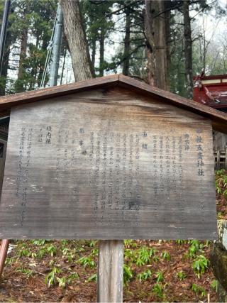 中社五斎神社(戸隠神社 中社)の参拝記録(⛩️🎠🐢まめ🐢🎠⛩️さん)