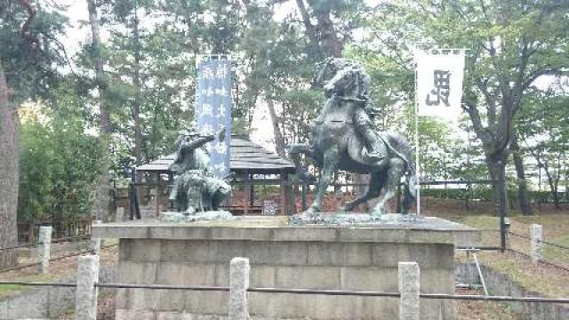 川中島古戦場八幡神社の参拝記録(りすたさん)