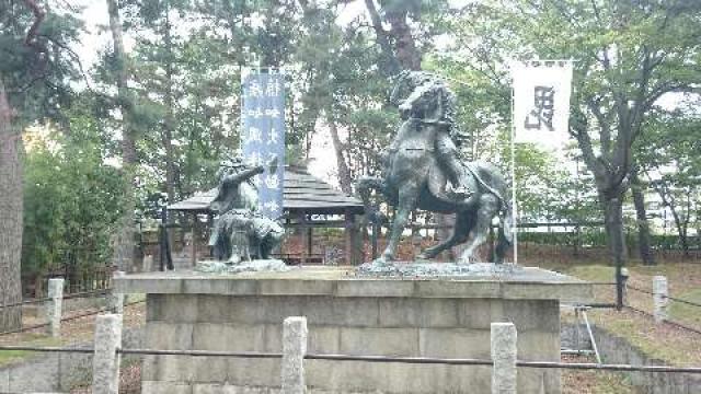 長野県長野市小島田町1384-1  川中島古戦場八幡神社の写真2