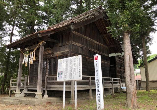 諏訪神社の参拝記録2